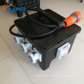 32A 3 phase construction outdoor power distribution box for stage equipment